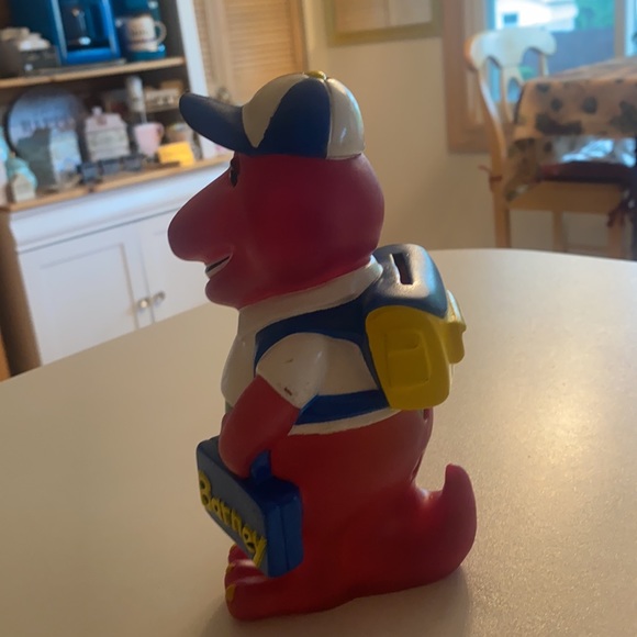 Barney the dinosaur coin bank - Picture 4 of 5